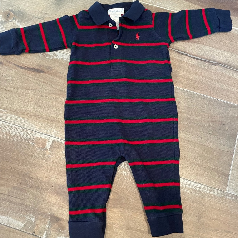 Polo Ralph Lauren Boy’s Onesie, size 6 months